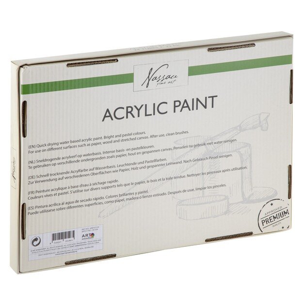 Nassau - Paint Set Acrylic 24 x 22 ml - (K-AR0737/GE)