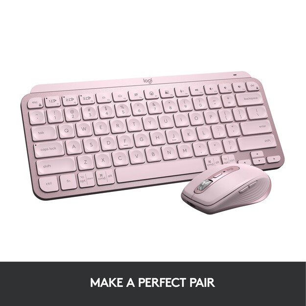 Logitech - MX Keys Mini Minimalist Wireless Illuminated Keyboard - Nordic Layout