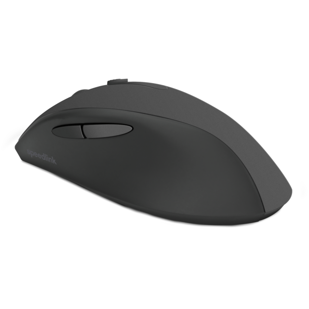 Speedlink - AXON Silent & Antibacterial Rechargeable Mouse - Wireless, USB-A/-C, rubber-black