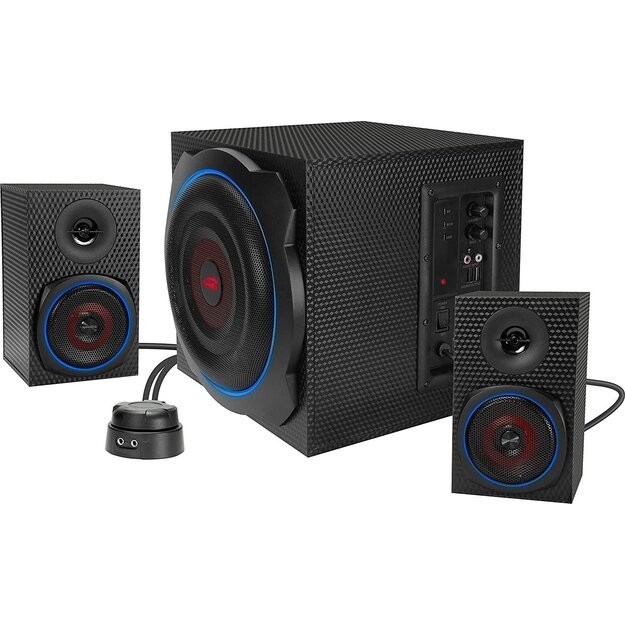 Speedlink - GRAVITY CARBON RGB 2.1 Speaker System