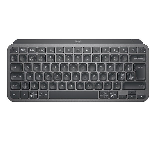 Logitech - MX Keys Mini Minimalist Wireless Illuminated Keyboard - Nordic Layout