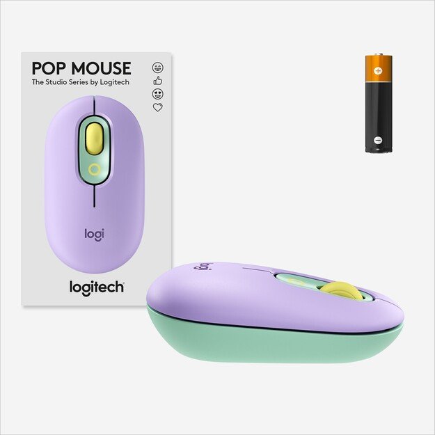 Logitech - Emoji  Pop Mouse