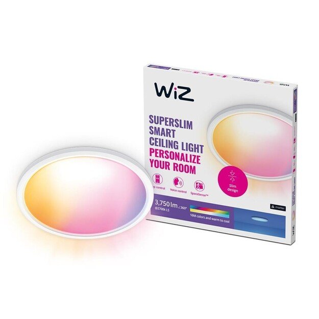 Wiz - SuperSlim WiZ Ceiling 32W W 22-65K RGB