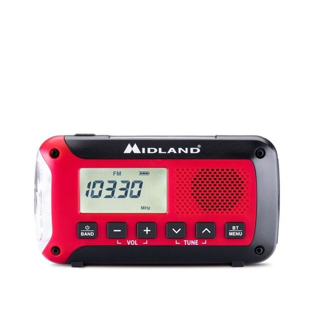 Midland - Emergency Radio & Powerbank ER250BT with Bluetooth