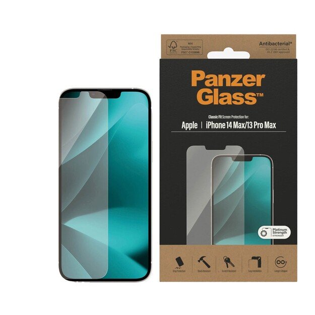 PanzerGlass - Screen Protector Apple iPhone 14 Plus - 13 Pro Max - Classic Fit