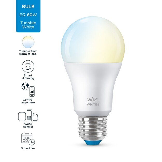 WiZ - A60 Bulb E27 Tunable White