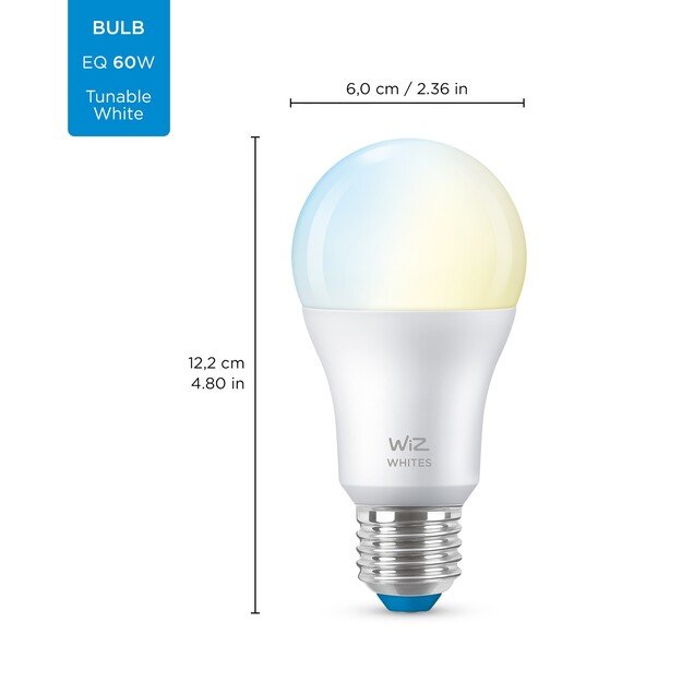 WiZ - A60 Bulb E27 Tunable White