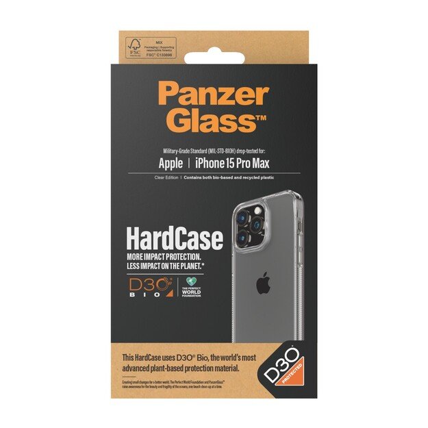 PanzerGlass - Apple IPhone 15 Pro Max 6.7