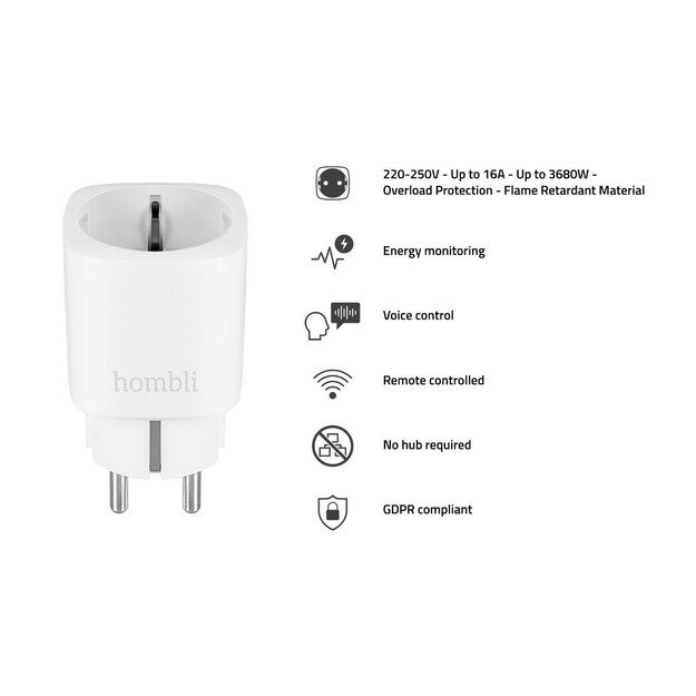 Hombli - Smart Plug (EU) Promo Pack 2+1