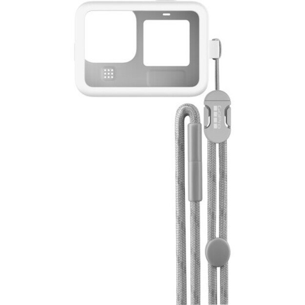 GoPro - Sleeve + Lanyard for HERO9/HERO10 Black (White)