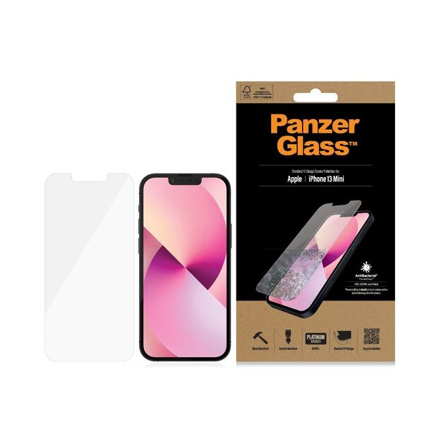 PanzerGlass - Screen Protector Apple iPhone 13 Mini - Standard Fit