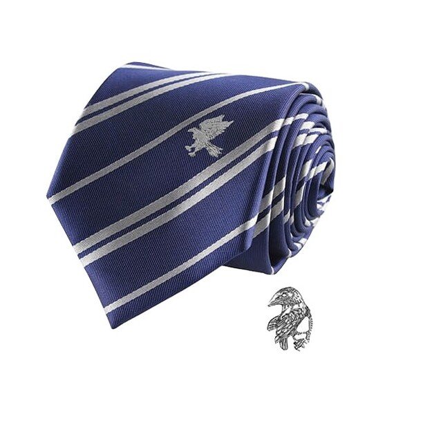 Harry Potter - Ravenclaw - Deluxe Tie with metal pin