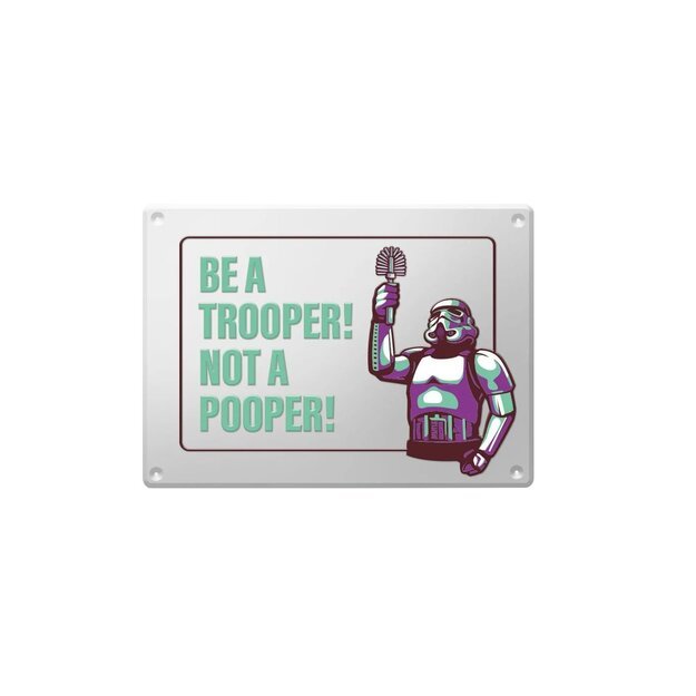 Original Stormtrooper Metal Sign 