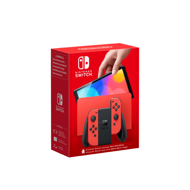 Nintendo Switch – OLED Console Model (Mario Red Edition)