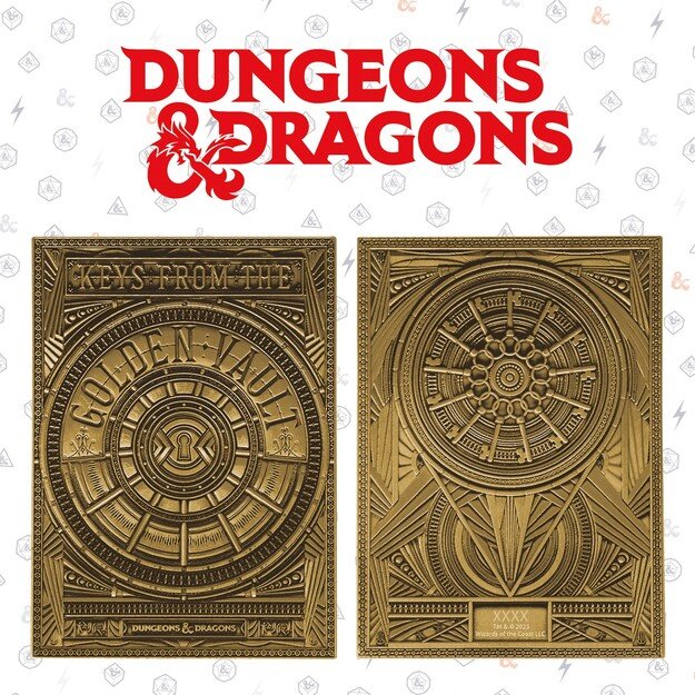 Dungeons & Dragons Limited Edition Keys From The Golden Vault Ingot