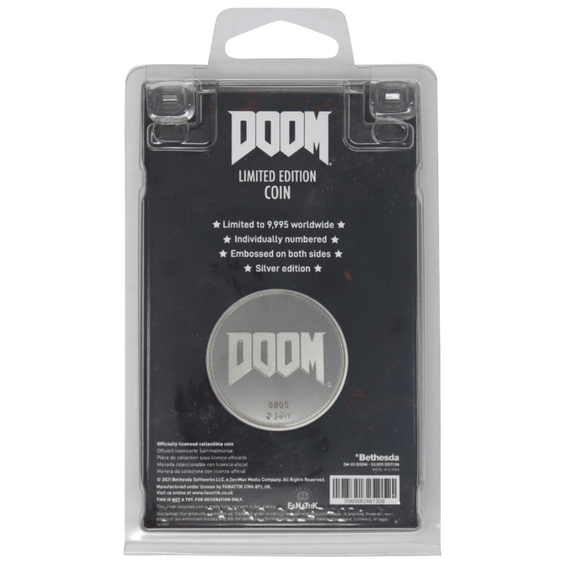 DOOM Limited Edition 25th Anniversary Collectible Coin