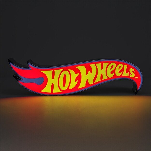 Hot Wheels Shaped Logo Light