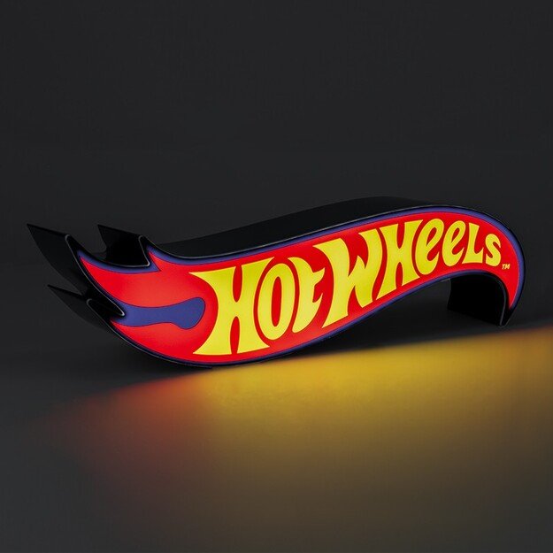 Hot Wheels Shaped Logo Light