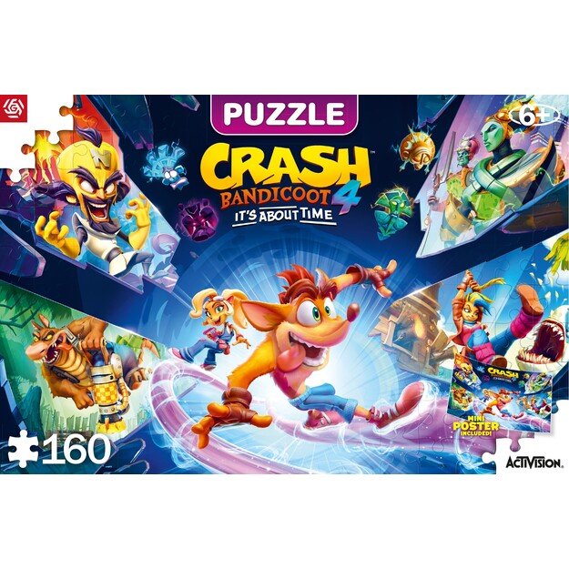 KIDS: CRASH BANDICOOT 4: IT'S ABOUT TIME PUZZLES - 160