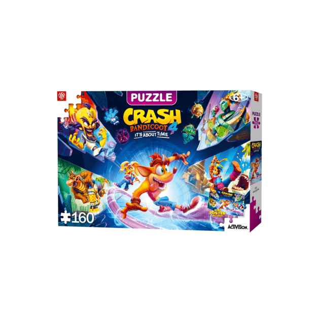 KIDS: CRASH BANDICOOT 4: IT'S ABOUT TIME PUZZLES - 160