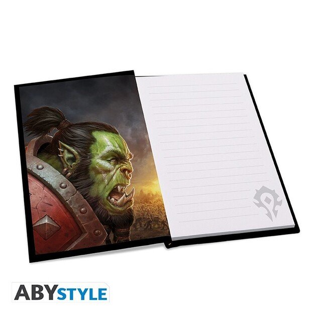 WORLD OF WARCRAFT - Box XXL glass + Keychain + Notebook 