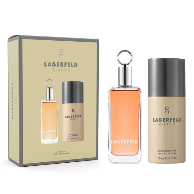 Karl Lagerfeld - Classic After Shave + Deo Spray - 100 ml + 150 ml