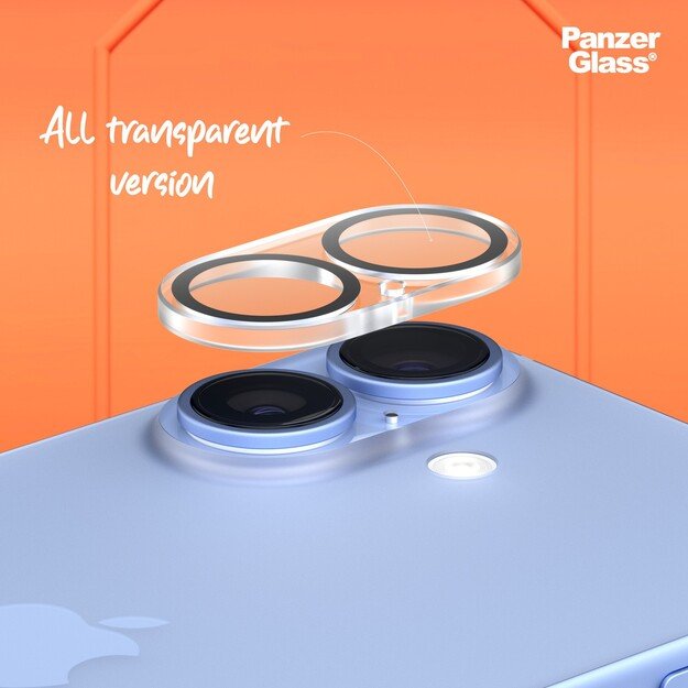 PanzerGlass - Lens Protector - iPhone 16/iPhone 16 Plus - PicturePerfect