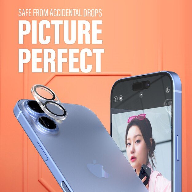 PanzerGlass - Lens Protector - iPhone 16/iPhone 16 Plus - PicturePerfect