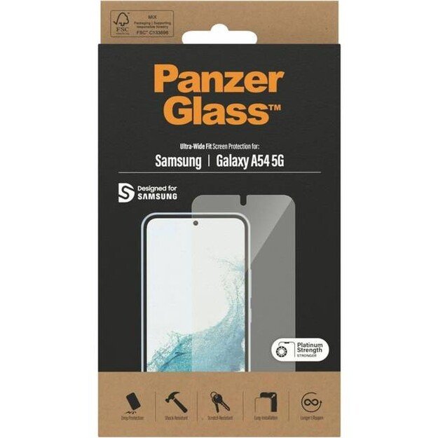 PanzerGlass - Screen protection Samsung Galaxy A54 5G - Ultra Wide Fit