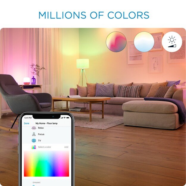 WiZ - A67 bulb E27 Colour and Tunable White - Smart Home