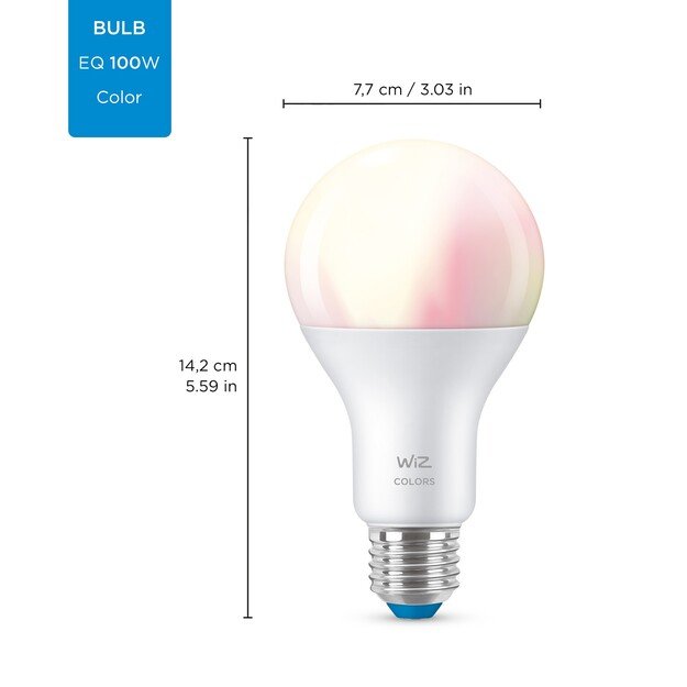 WiZ - A67 bulb E27 Colour and Tunable White - Smart Home