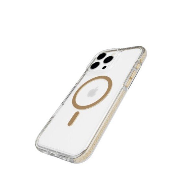 Tech21 - Evo Crystal - Cover - iPhone 16 Pro Max - Crystal MagSafe - Gold