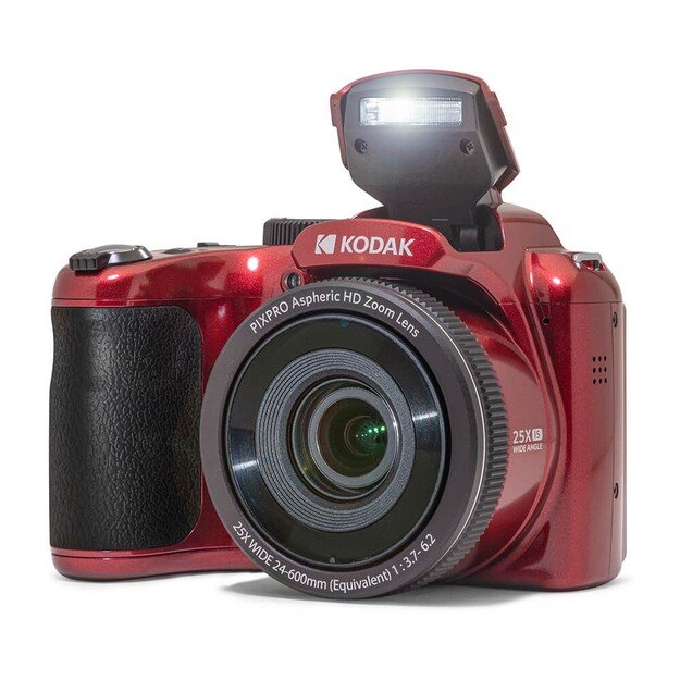 Kodak - Digitalt camera Pixpro AZ255 CCD 25x 16MP - Red