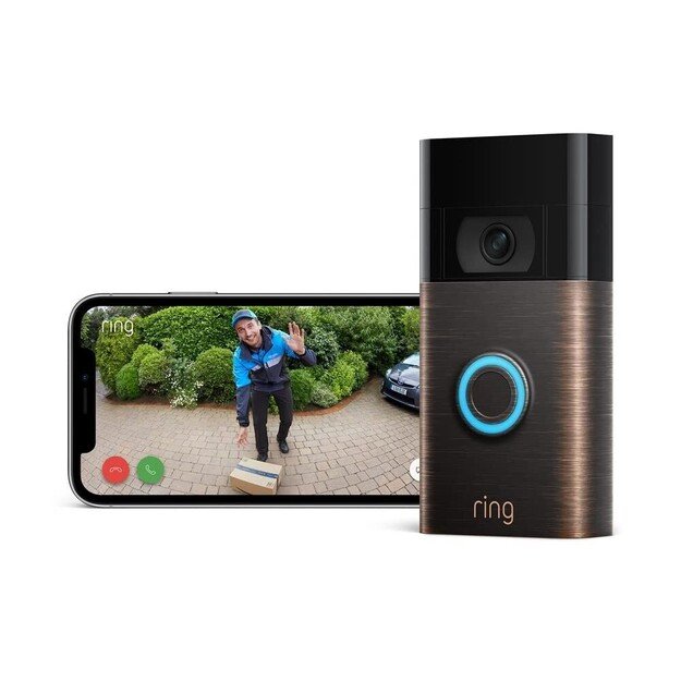 Ring - Video Doorbell Gen2 Bronze