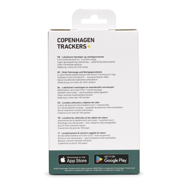 Copenhagen Trackers - Gemstone GPS Tracker