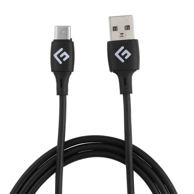 Floating Grip 0,5M Silicone USB-C Cable (Black)