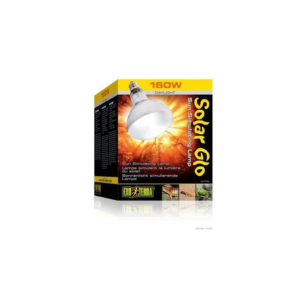 EXOTERRA - Solar Glo 160W Uva/Uvb Heat & Sunlight E27  - (220.1822)