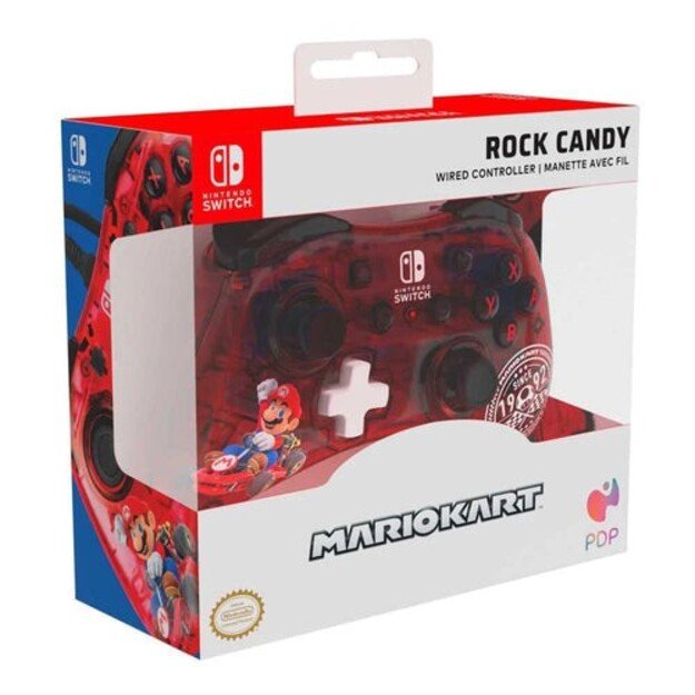 PDP Rock Candy Mini Wired Controller  - Mario Kart