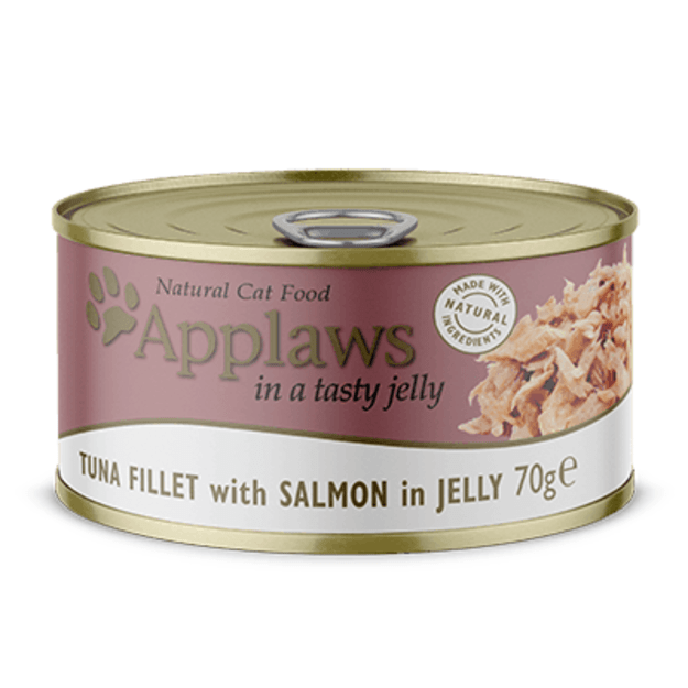 Applaws - Wet Cat Food 70 g - Tuna-salmon in jelly (171-049)