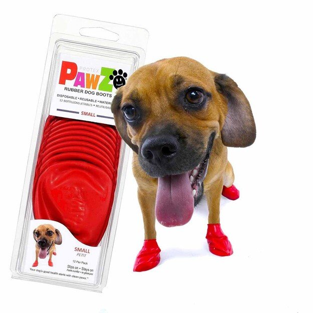 PAWZ - Dog boots S - Red (632.8046)