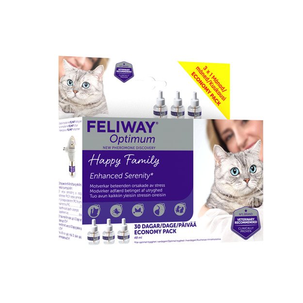 Feliway - Optimum 3 x 48 ml refill - (970537)