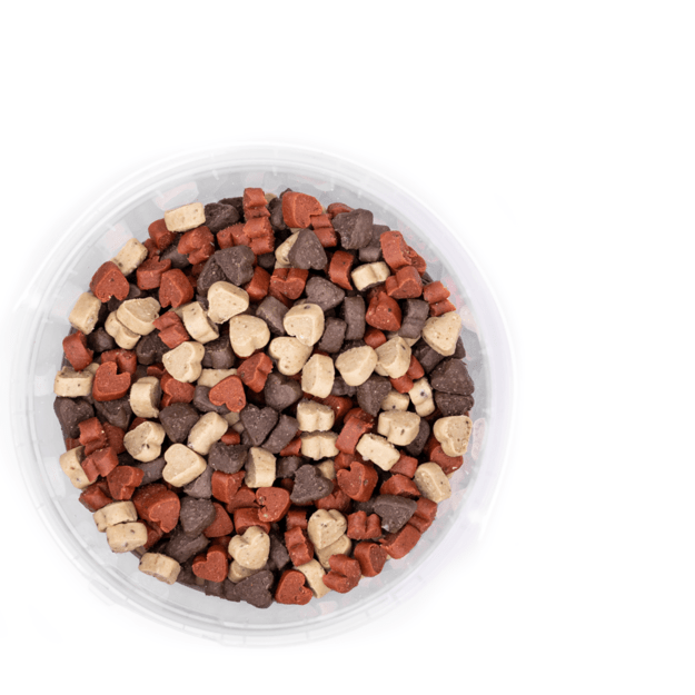 Snack'it - Semi-Moist Mini Hearts Mix 500g -(01-907)