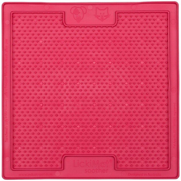 LICKIMAT - Cat Soother Pink 20X20Cm - (785.5342)