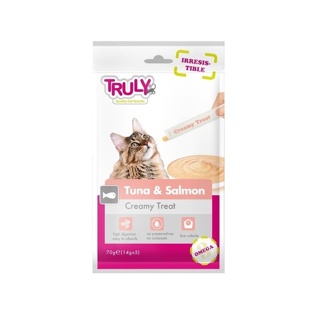 Truly - Cat Creamy Lickable Tuna&Salmon 70g - (WP58355)