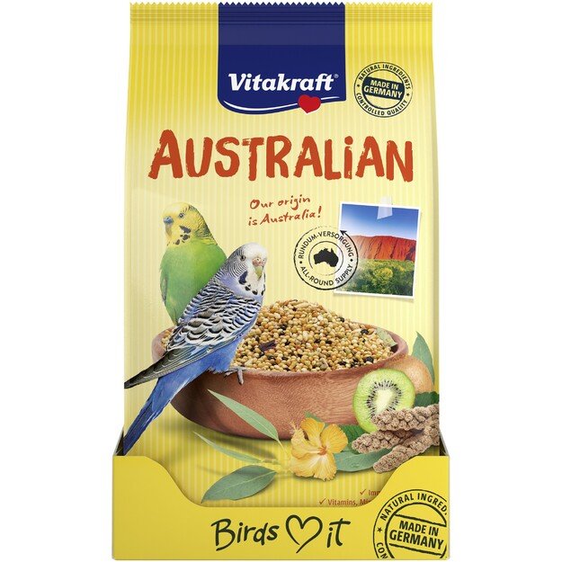 Vitakraft - BLAND 3 FOR 108 - AUSTRALIAN for budgies 800gr