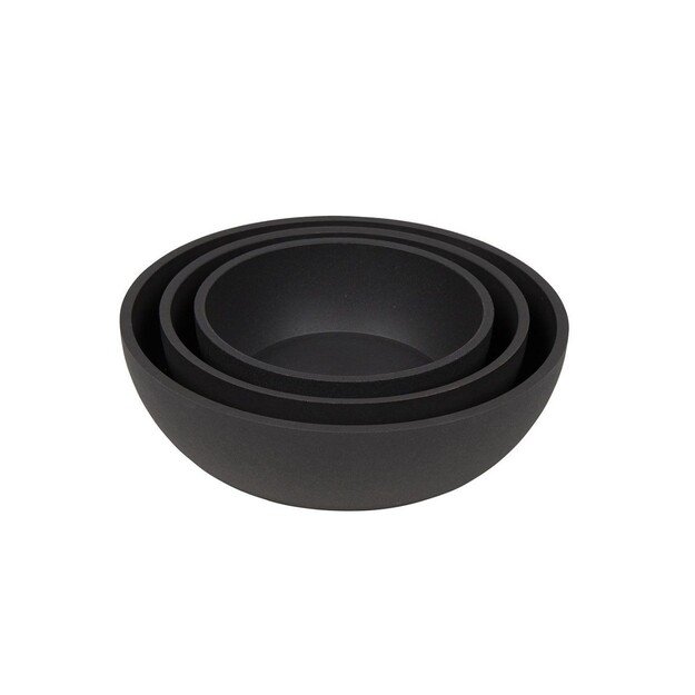 District70 -  BAMBOO Dog Bowl Large Dark Grey - (871720261397)