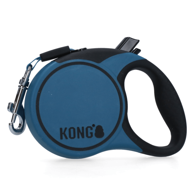 Kong - Retractable Leash Terrain Blue XS (3m/12kg) - (KONGTRNXSBL)