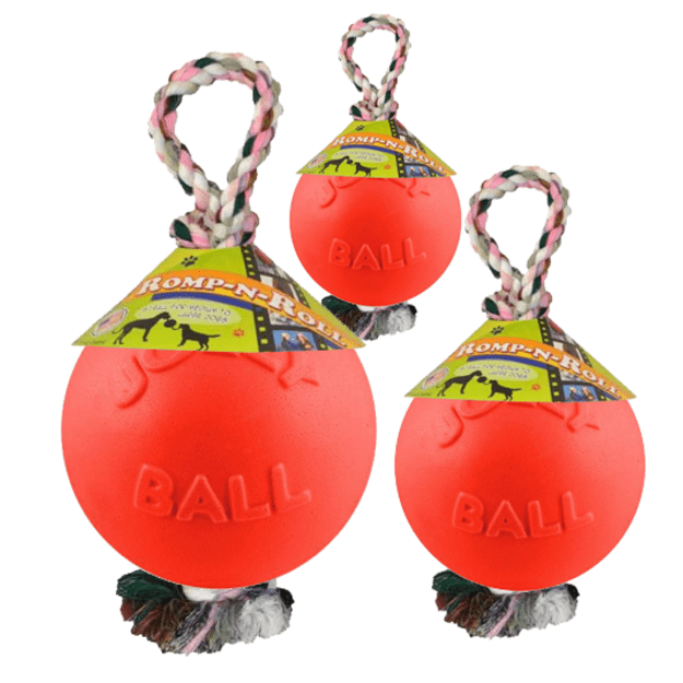 Jolly Pets - Ball Romp-n-Roll 10cm Orange (Vanilla Smell) - (JOLL049C)