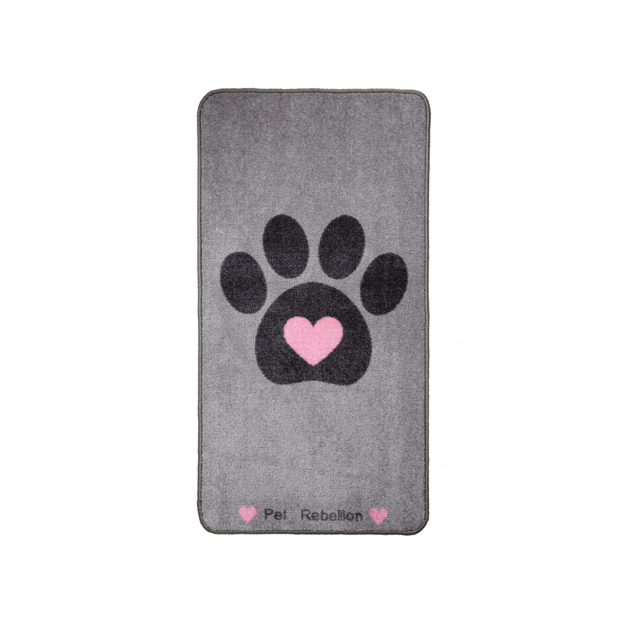 Pet Rebellion - Barrier Rug  - Paw Heart - 57x110cm - (622300256198)