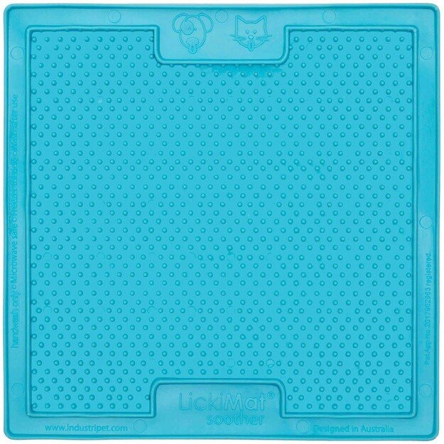 LICKIMAT - Cat Soother Light Blue 20X20Cm - (785.5340)